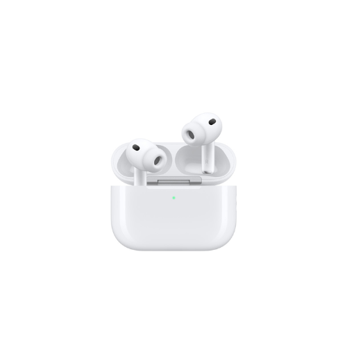 AirPods Pro earbuds and charging case